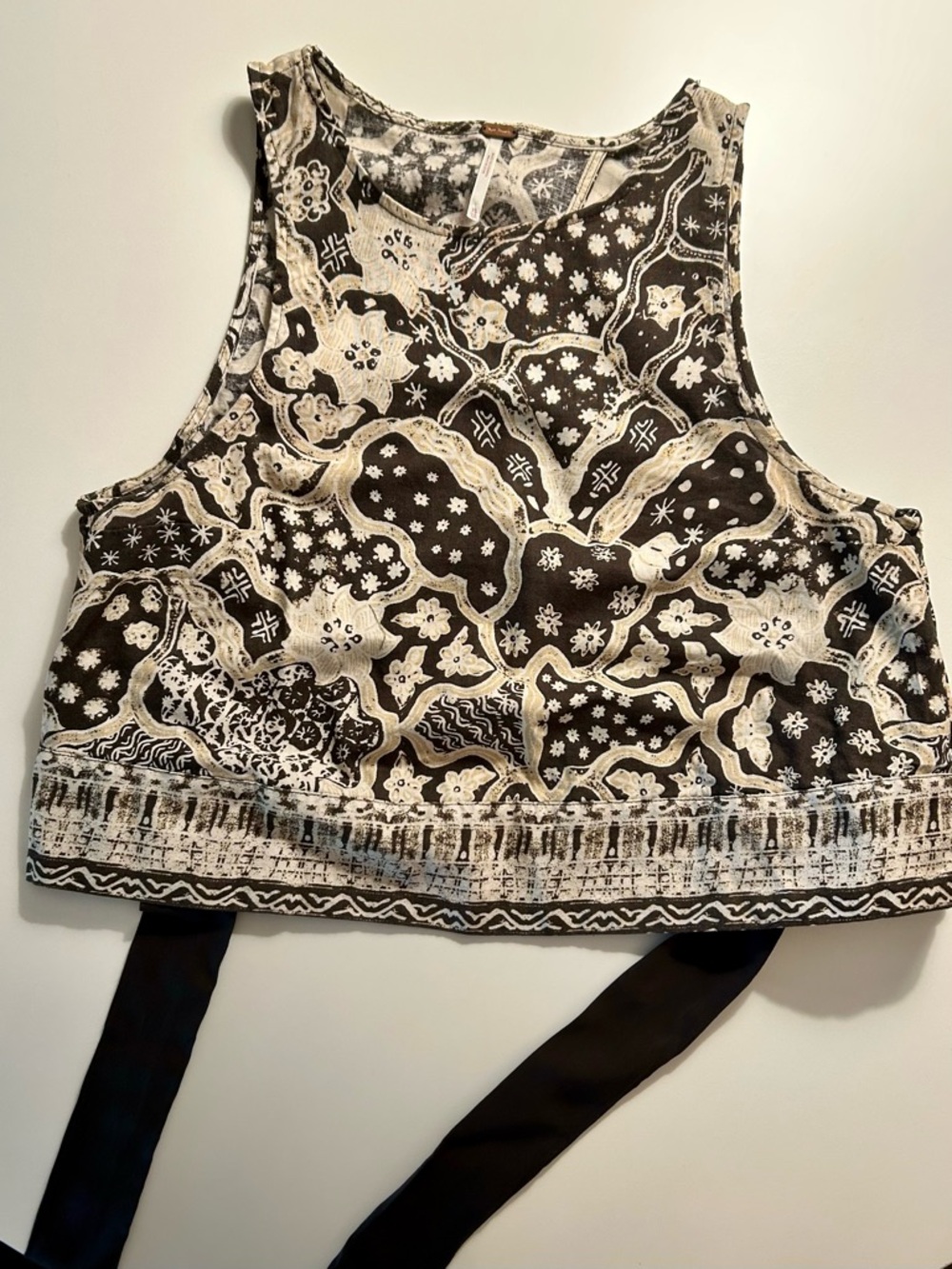 Free People Open Back Tank Top